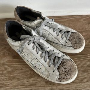 P448 John Iridescent You Can Surf Later low top sneakers. Size EU 41